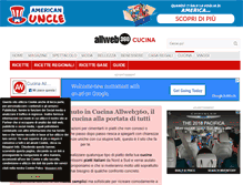 Tablet Screenshot of cucina.allweb360.com